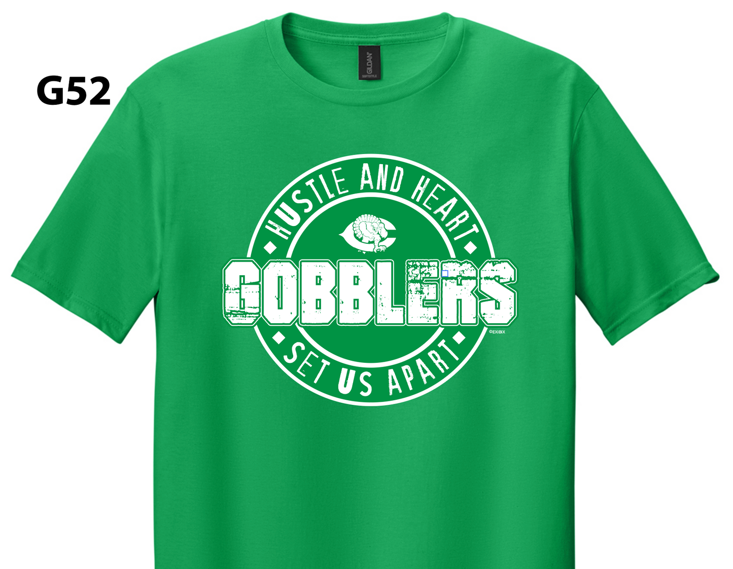 G52- Hustle and Heart Spirit Shirt