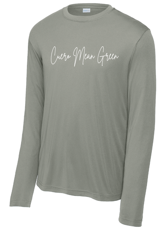 2025 - Mean Green Volleyball Gray Shirt Long sleeve